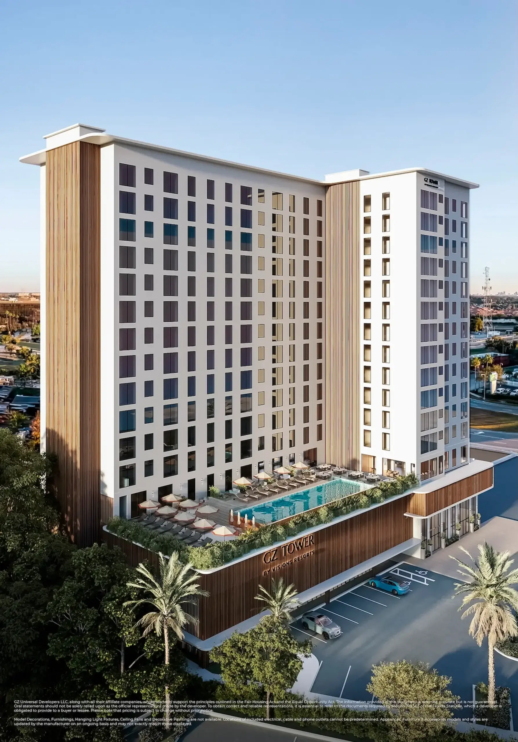 Fachada de GZ Tower Orlando